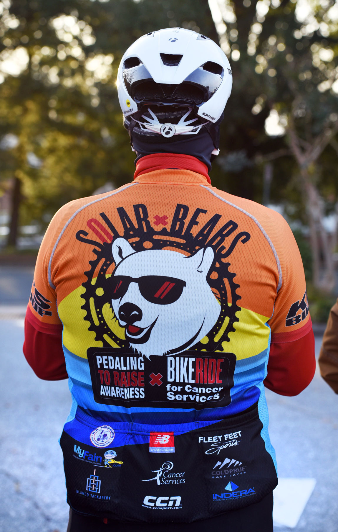 Solar Bears ride for Cancer Services